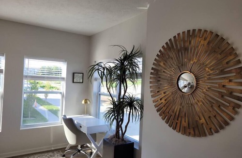 Elkhorn House | Modern Omaha Getaway with Private Deck & Free Parking