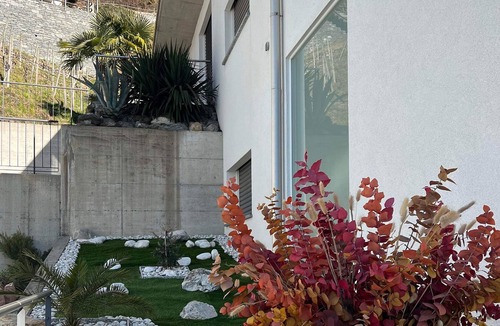 Gordola House | Modern one-bedroom apartment quiet area between lake and mountains