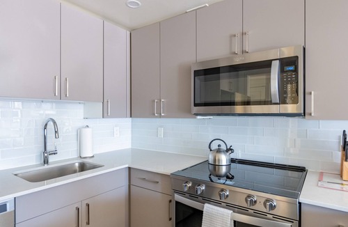 Prudential - St. Botolph Apartment | Modern one-bedroom apartment in central Back Bay,