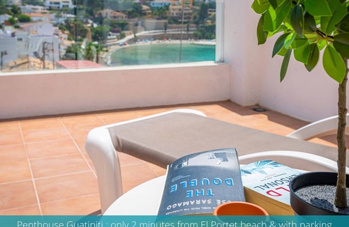 El Portet Apartment | Modern penthouse, panoramic sea view - El Portet