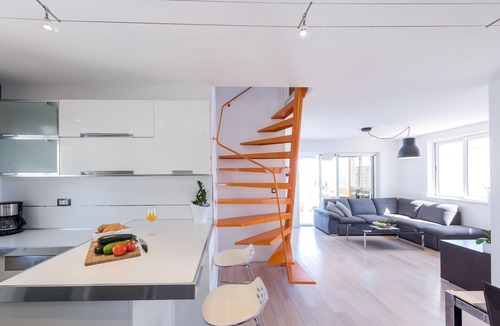 Gornji Kono Villa | Modern Penthouse with the Heated Swimming Pool And a Sea View