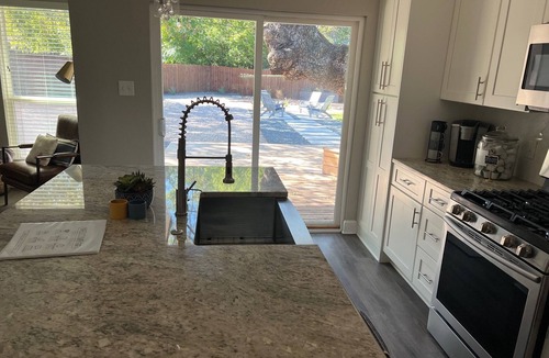 North Buttercup Creek House | Modern, Pet-Friendly, Amazing backyard home in peaceful neighborhood.