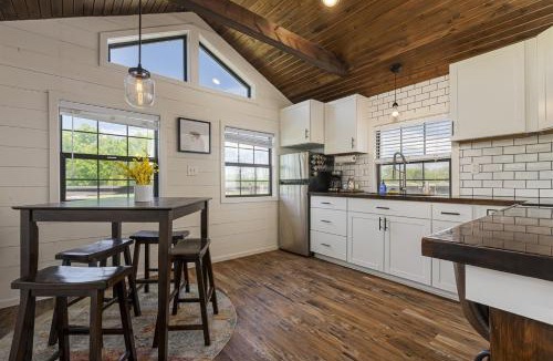 Marion House | Modern Pond-View Cabin Near Lake of Egypt