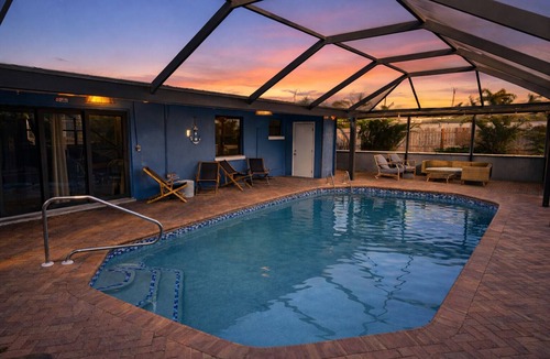 Winkler House | Modern Pool Home Central Fort Myers Location