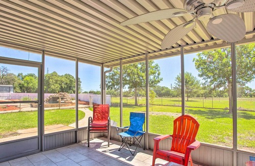 Denton County House | Modern Ranch Home w/ Large Yard, Hot Tub, & Spa!