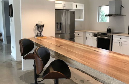 Manchaca House | Modern Ranch House on 30 Private Acres! Swimming Pool, Fishing, Great for Family