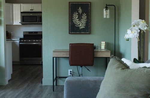 Billings House | Modern Retreat | Desk + Big Yard