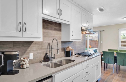 Bedford House | Modern Retreat with Pool, Hot Tub & Game Room
