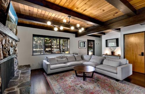 Tahoe Woods House | Modern Retro Tahoe Chic Chalet