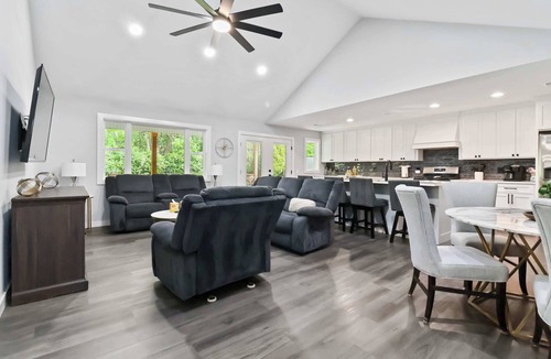 Fayetteville House | Modern Sanctuary with Large Patio
