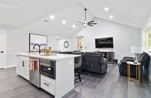 Fayetteville House | Modern Sanctuary with Large Patio