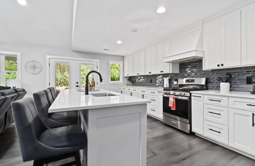 Fayetteville House | Modern Sanctuary with Large Patio