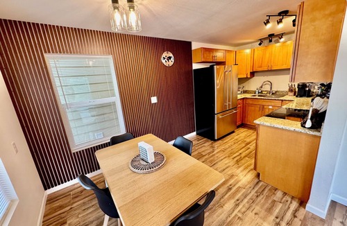 White Center House | Modern Seattle Two Bedrooms, Two Bathrooms + Private Deck, Hot Tub