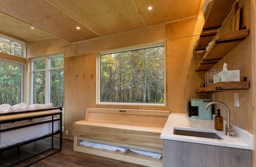 Rock Falls Cabin | Modern, secluded tiny house, a place to disconnect