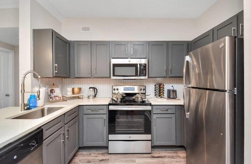 South Central Houston Apartment | Modern Solstice near MED CTR & NRG