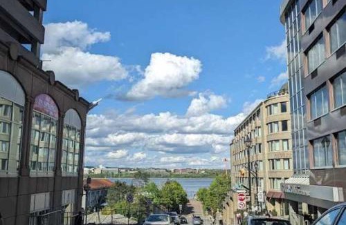 Downtown Halifax Apartment | Modern Sophistication at Harbor's Edge, AC, Unit 413