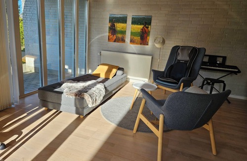 Ruds Vedby Villa | Modern, spacious villa with Sauna, 1 Hour from Copenhagen