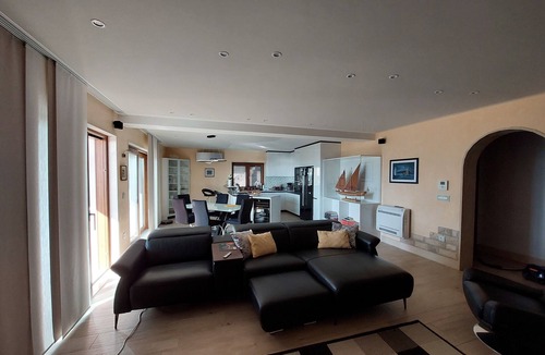 Cavtat Villa | Modern stone villa with infinity pool.