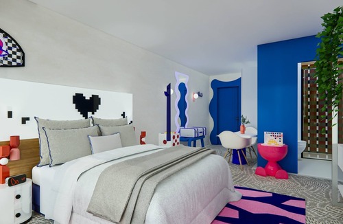 Poitiers Hotel | Modern Studio near Futuroscope - 5.7 miles away | Free Parking & Pool Access!
