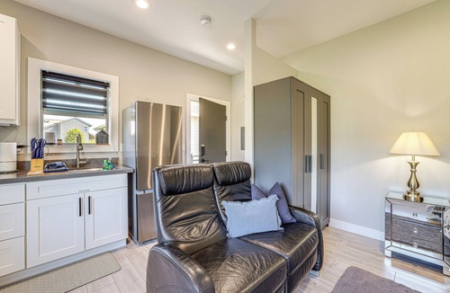 Ferndale Apartment | Modern Studio Suite in Sandy Point on Lummi Bay!