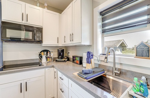 Ferndale Apartment | Modern Studio Suite in Sandy Point on Lummi Bay!