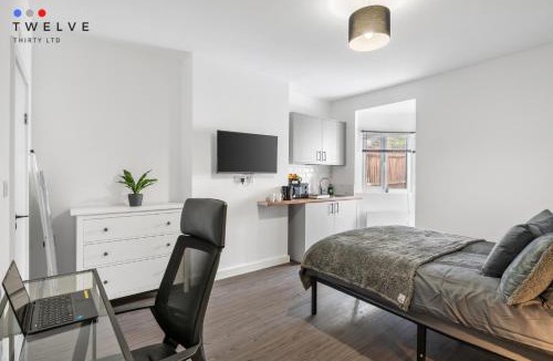 Lambeth Apartment | Modern Studio with En-Suite & Kitchenette 2 - Brixton