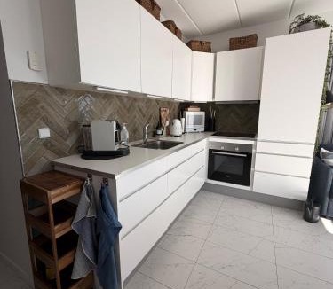 Aalborg Apartment | Modern Stylish Apartment Near City Centre with Parking
