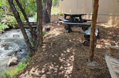 Cedaredge Cabin | Modern Suite with Rustic Charm Dog Friendly Suite with King Bed and Full Kitchen