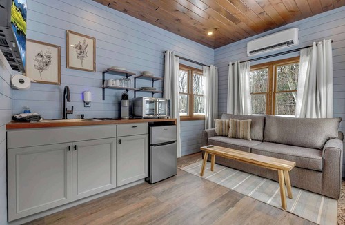 Great Valley Cabin | Modern Tiny Home, Wraparound Deck