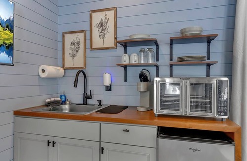 Great Valley Cabin | Modern Tiny Home, Wraparound Deck