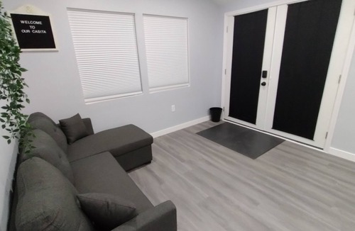 Glen Burnie Apartment | Modern Tiny Home with Pool Getaway