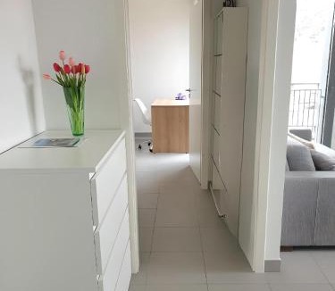 Roquebrune-Cap-Martin Apartment | Modern Top-Floor Apartment with Terrace, AC & Free Private Secured Parking