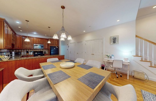 Brookline House | Modern Townhome - Boston Vacation with 2 Bath, Parking and a Deck