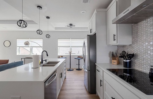Oak Cliff Apartment | Modern Townhome Rooftop Backyard Garage 2