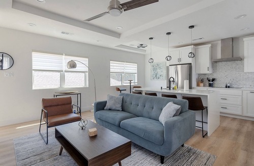 Oak Cliff Apartment | Modern Townhome Rooftop Backyard Garage 2