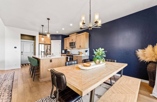 Southwest Ada County Alliance House | Modern - Turf Backyard - Stocked Kitchen