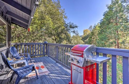 Crestline House | Modern & Unique Cabin with Deck by Lake Gregory!