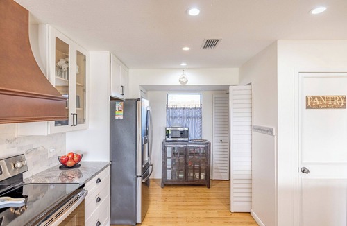 Panama City Beach Villa | Modern Updated Blue Pearl Villa - No Elevators Waits, Steps to the Beach & Pool
