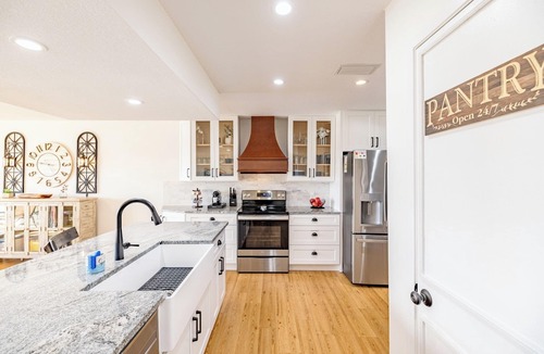 Panama City Beach Villa | Modern Updated Blue Pearl Villa - No Elevators Waits, Steps to the Beach & Pool