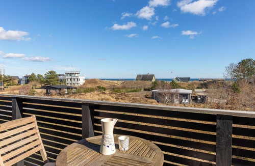 Grena Strand Cottage | Modern vacation home: sea view, 4 bedrooms, 2 bathrooms, beach 100 m, terrace