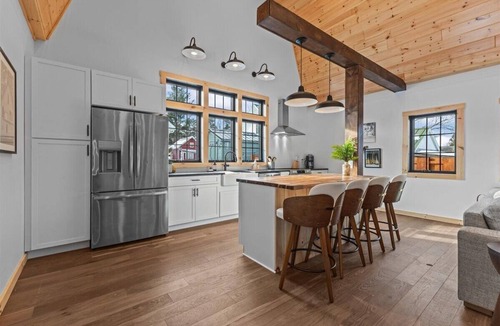 Morrisville House | Modern Vermont Barn Home-Bright & Open-Near Stowe