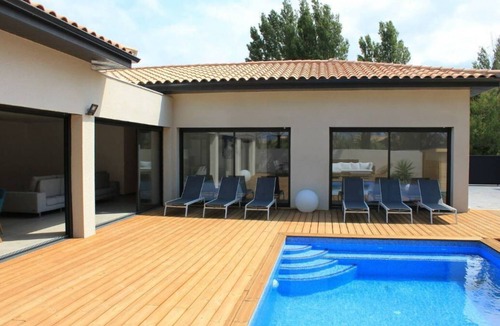 Port Leucate Villa | Modern villa & heated pool -Entre Port & Mer