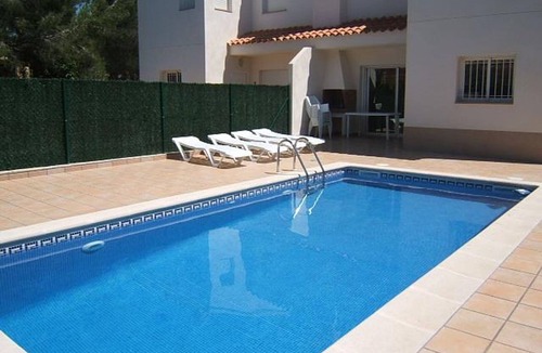 Calafat House | Modern villa with garden and private pool near Cala Llobeta