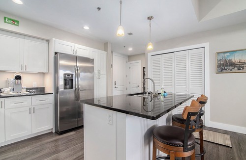 Manistee Condo | Modern Waterfront Condo at Edgewater