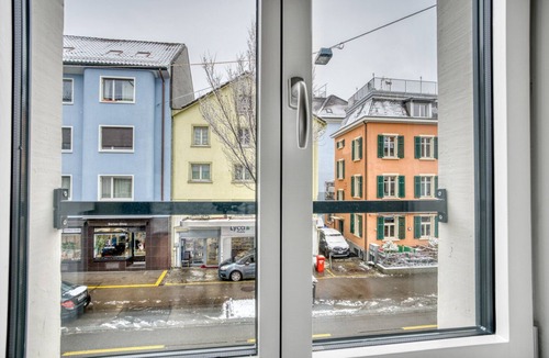 Sihlfeld Apartment | Modern Wiedikon 2.0 Room w/Storage & W/D, 3 min to Market, by Blueground