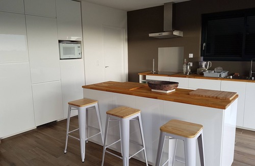 Saint-Regnobert-de-la-Cote-de-Nacre House | Modern wooden house in a seaside village, landing beaches