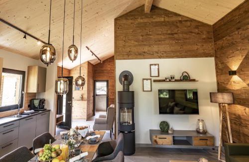 Hartkirchen Ski Chalet | Modernes ebenerdiges Chalet im Vital Camp Bayerbach