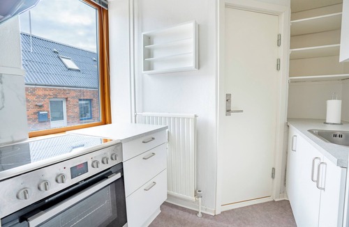 Holstebro Apartment | Modernized Bed & Bath