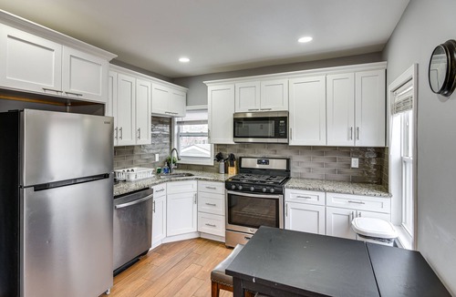 Cranston Apartment | Modernized Historic Apt, Walk to Downtown Cranston