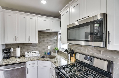 Cranston Apartment | Modernized Historic Apt, Walk to Downtown Cranston